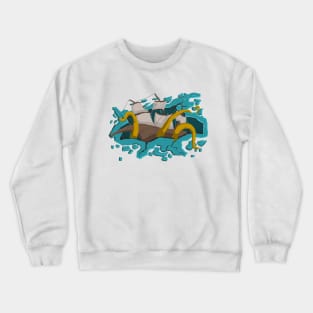 ice Kraken Crewneck Sweatshirt